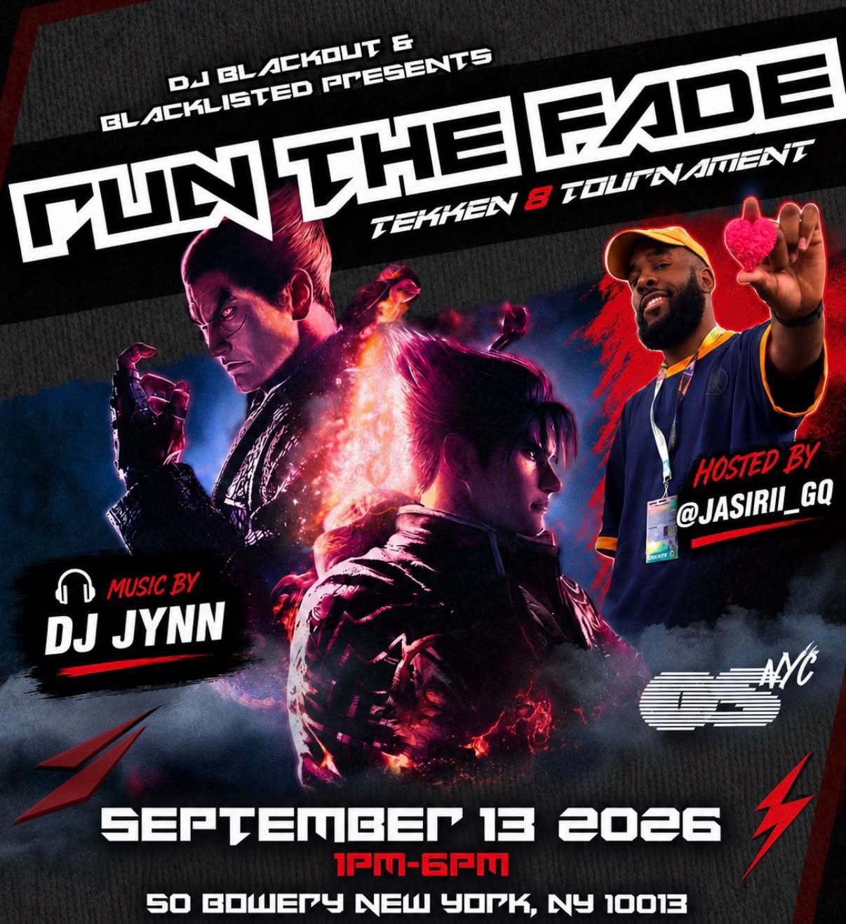 Run The Fade: Tekken 8 Tournament Mixer