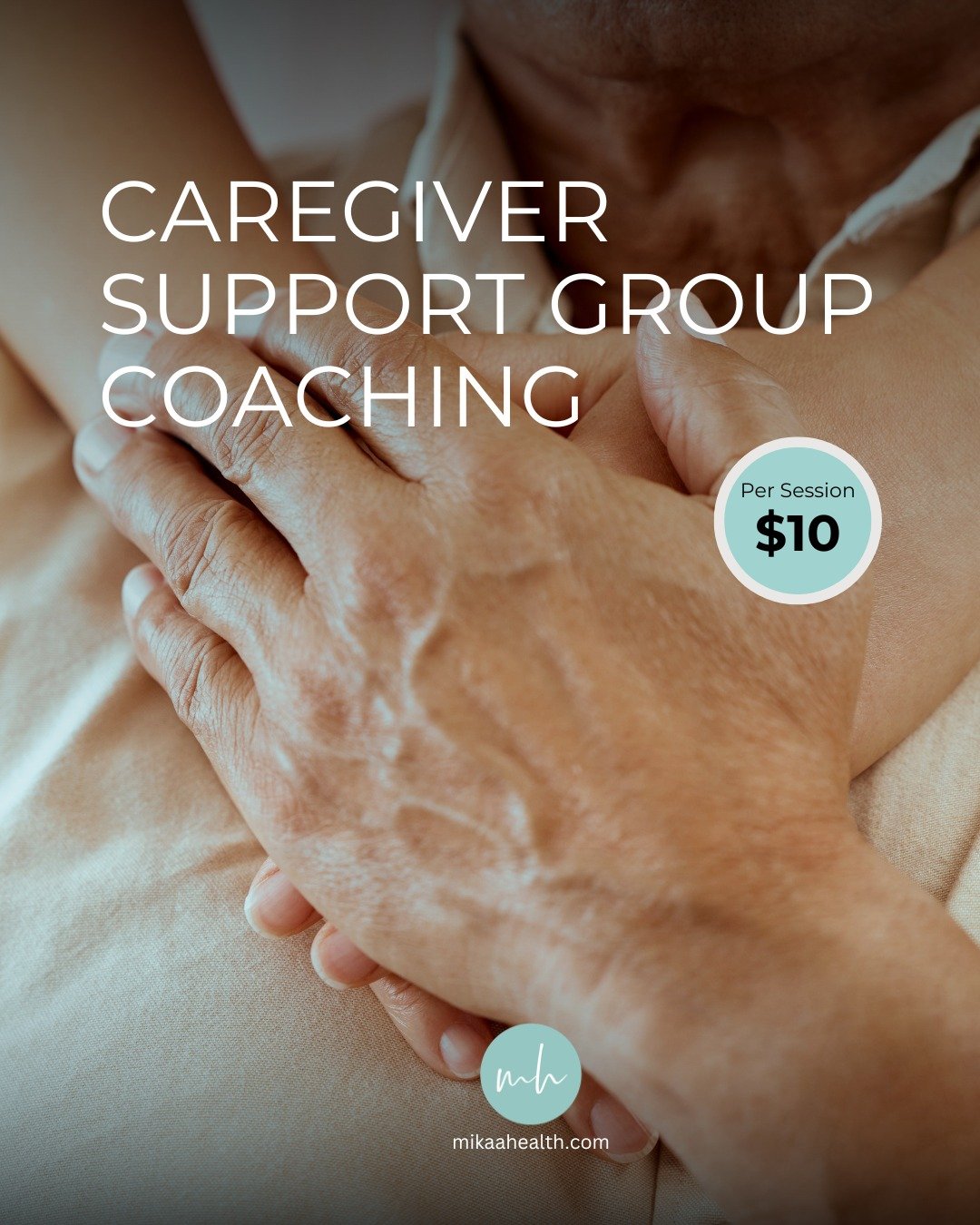 Caring for someone with dementia is an act of love, but it can also be exhausting, emotional, and isolating.
You deserve support  too.

Mikaa Health now offers a Caregiver Support Group for individuals caring for family members or friends with dement