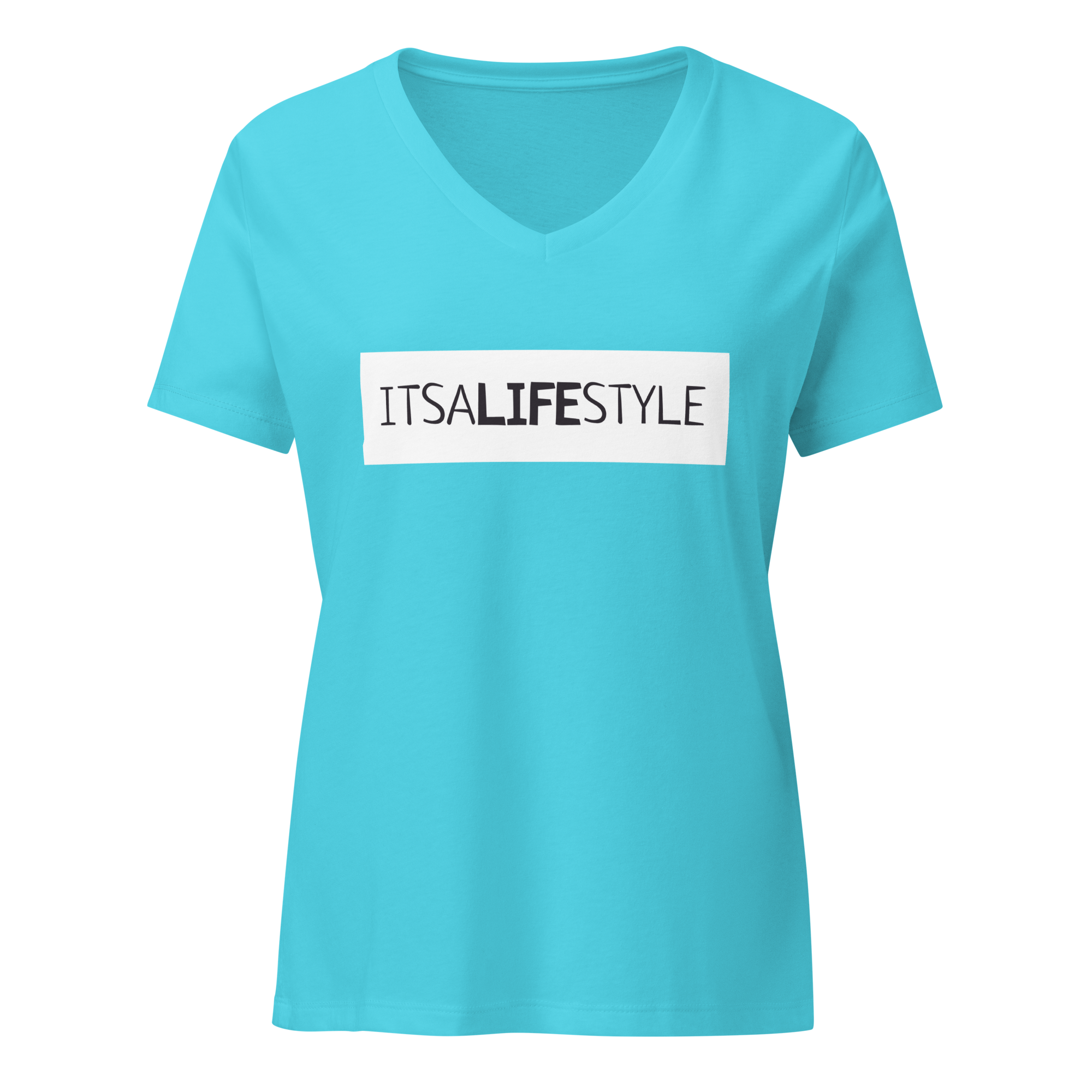 womens-relaxed-v-neck-t-shirt-turquoise-front-69c18d2507062.png