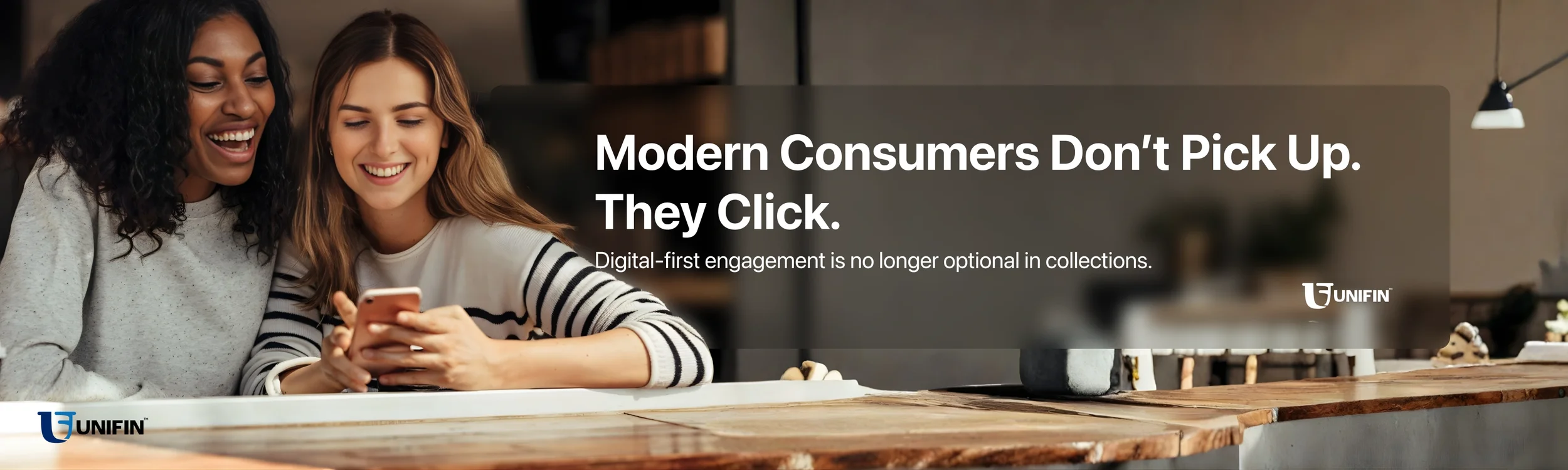 The image highlights Gen Z and younger, credit‑heavy consumers choosing digital debt collection channels, improved customer experience, increased reach, and higher recovery rates through modern digital‑first collection strategies.