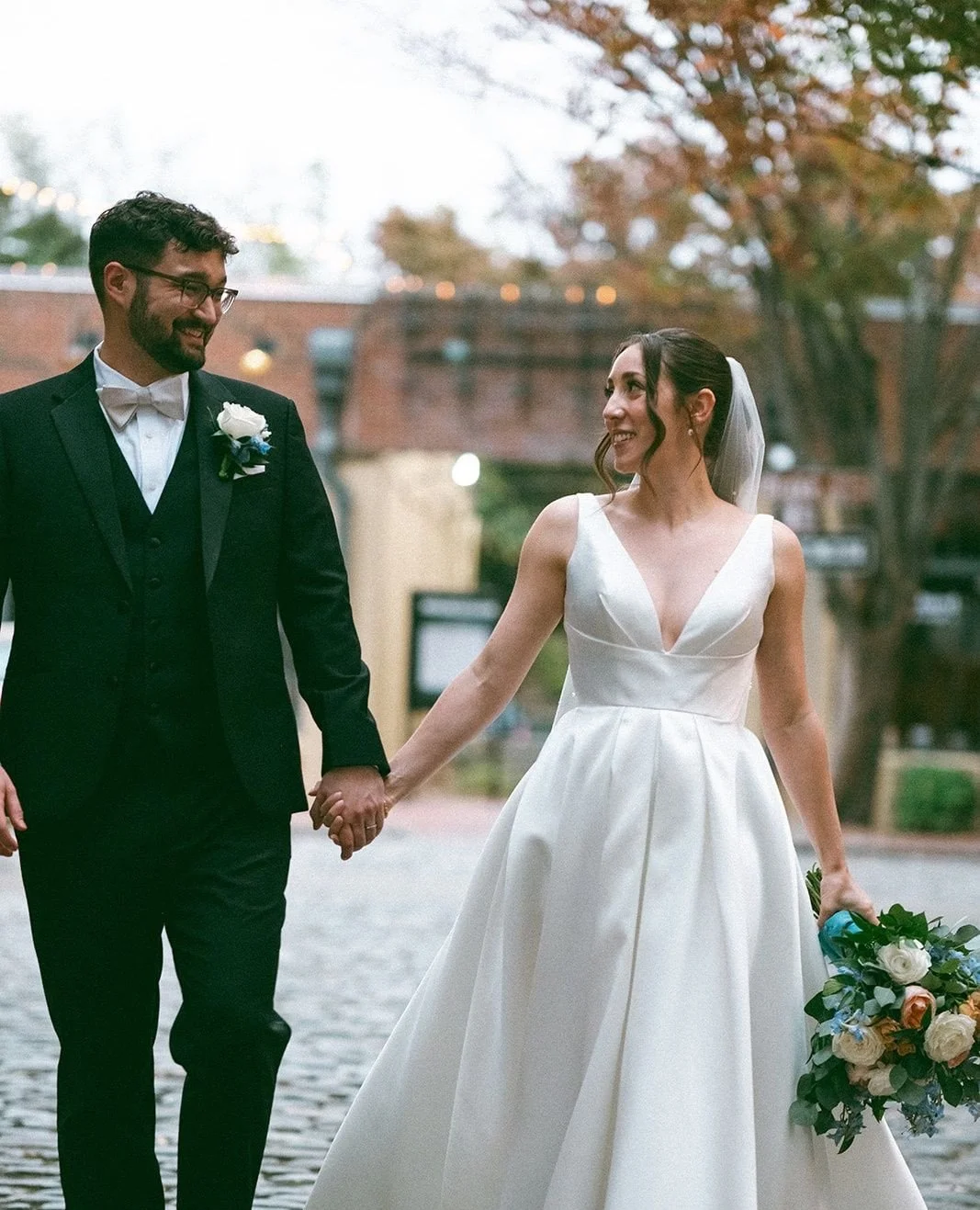 Happy Anniversary to Morgan &amp; Derrick 🥰⁠
⁠
&bull;⁠
&bull;⁠
&bull;⁠
⁠
Planning &bull; yours truly @somethingfabulousweddings ⁠
Venue &bull; @thegroveatcitymarket⁠
Photographer &bull; @tworoadsnorth⁠
Flowers &bull; @fallonsflowers⁠
DJ &bull; @will
