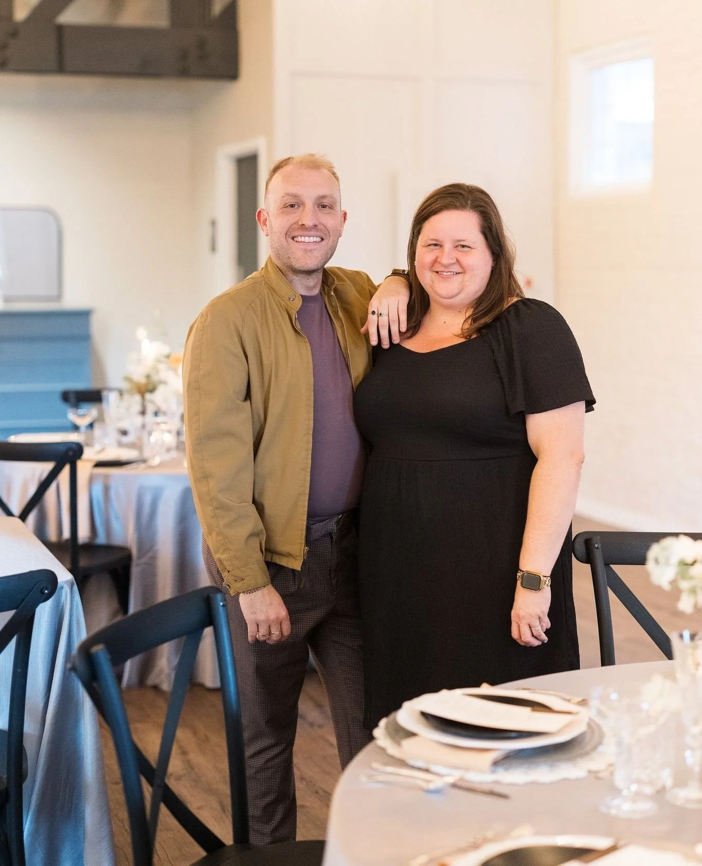 It's Ashley's birthday! We love you! Give her some birthday love below ⬇️❣️⁠
⁠
&bull;⁠
&bull;⁠
&bull;⁠
⁠
Planning &bull; yours truly @somethingfabulousweddings ⁠
Venue &amp; Draping &bull; @traine_at_seaboard⁠
Photographer &bull; @sarahhinckleyphoto⁠