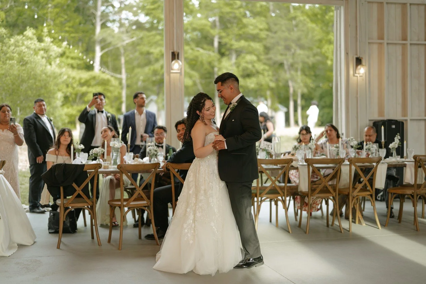 First Dance Friday for Jami &amp; Marcos⁠
⁠
&bull;⁠
&bull;⁠
&bull;⁠
⁠
Planning &bull; yours truly @somethingfabulousweddings ⁠
Ceremony Venue &bull; Sacred Heart Church⁠
Reception Venue &bull; @haven_farm⁠
Photographer &bull; @morelovephotography⁠
Fl