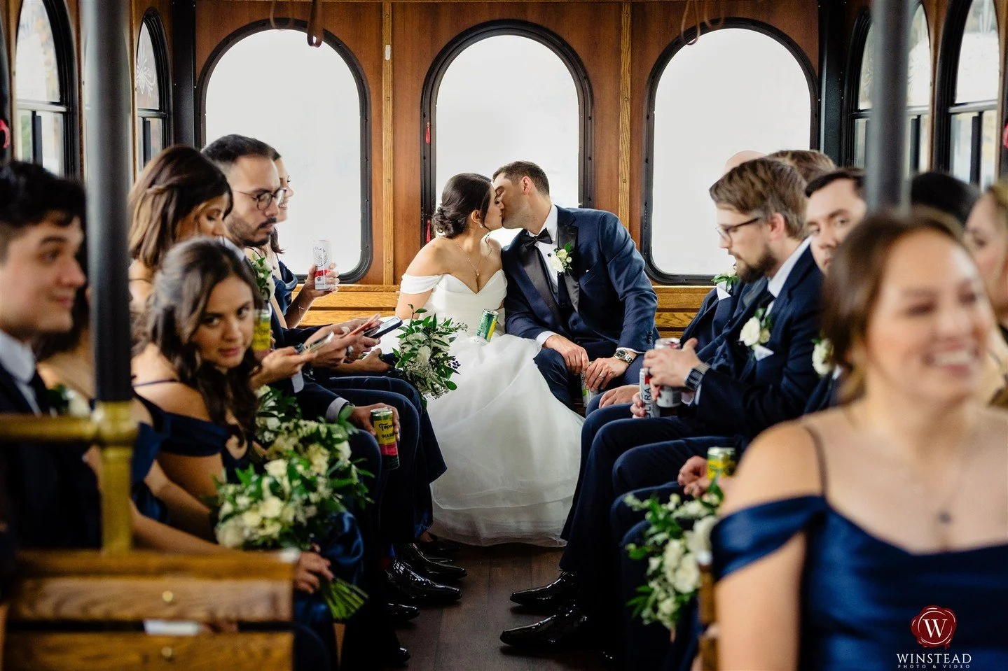 Who is traveling out of town for the holidays and where are you visiting? Tell us below ⬇️🚗⁠
⁠
&bull;⁠
&bull;⁠
&bull;⁠
⁠
Planning &bull; yours truly @somethingfabulousweddings ⁠
Ceremony Venue &bull; Sacred Heart ⁠
Reception Venue, Catering &amp; Ba