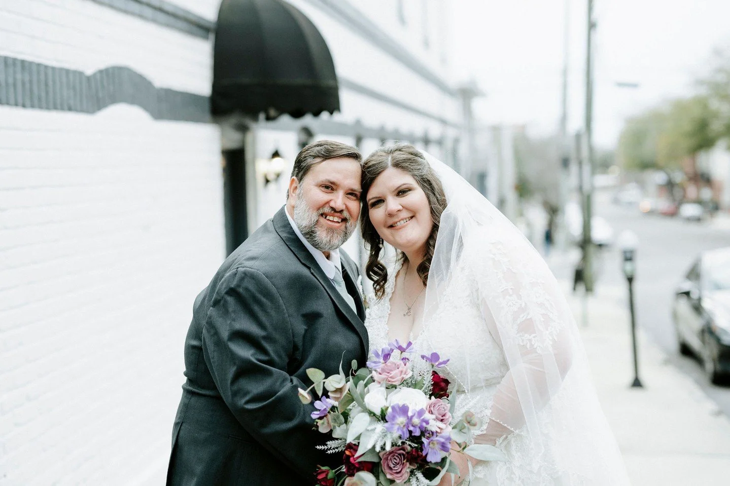 Happy Wedding Anniversary to Meghan &amp; Nick!⁠
⁠
&bull;⁠
&bull;⁠
&bull;⁠
⁠
Planning &bull; yours truly @somethingfabulousweddings ⁠
Venue &bull; @saintthomaspreservationhall⁠
Photographer &amp; Video &bull; @atlanta_dahlia_photo⁠
Flowers &bull; @fa