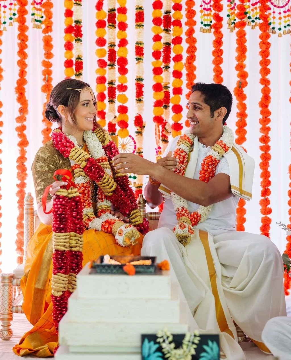 We loved planning Allison &amp; Ashwin's wedding last fall⁠
⁠
&bull;⁠
&bull;⁠
&bull;⁠
⁠
Planning &bull; yours truly @somethingfabulousweddings ⁠
Venue &amp; Bar &bull; @durhamcookery⁠
Photographer &bull; @daisephotography⁠
Flowers &amp; Decor &bull; 