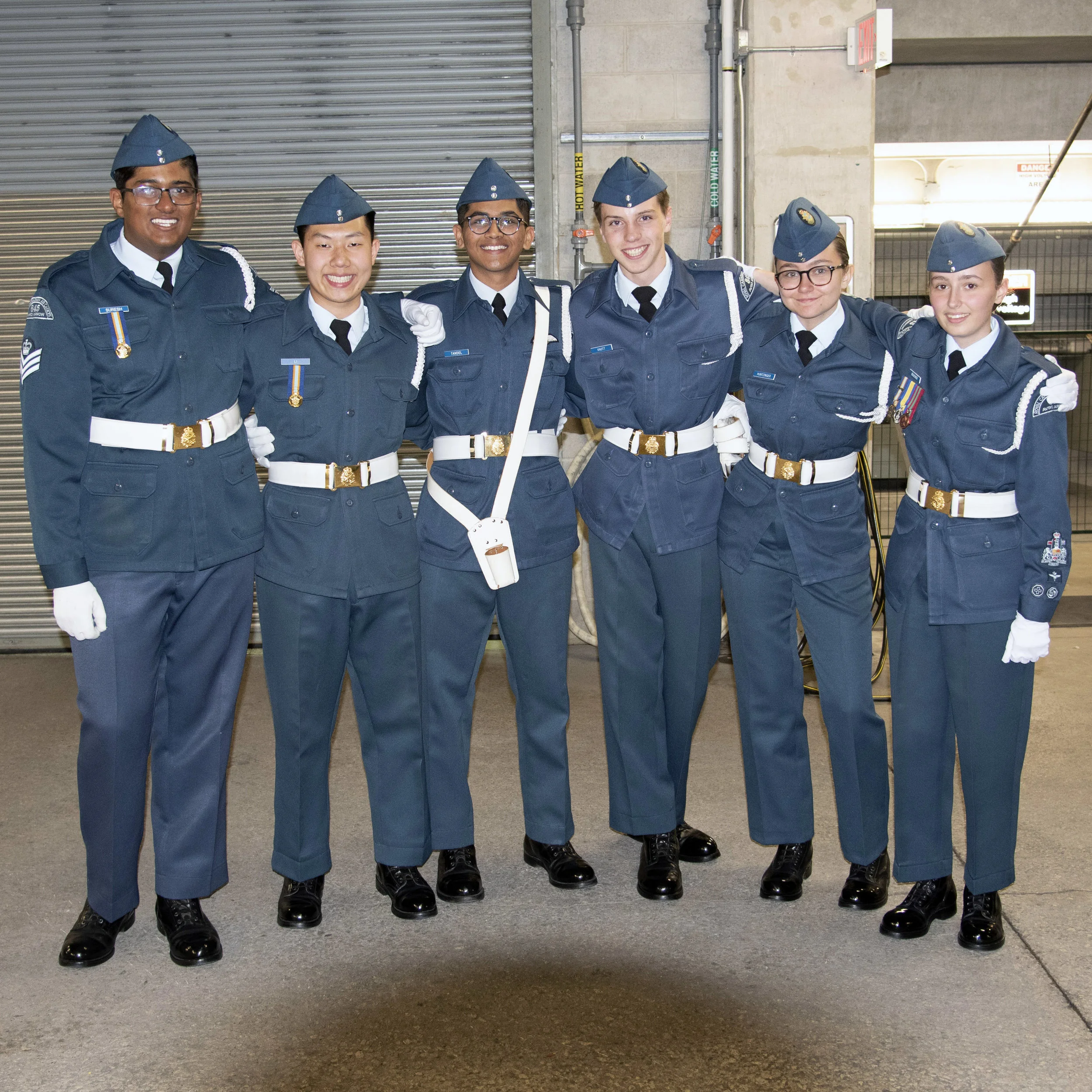 FLAG PARTY @ ANNUAL INSPECTION