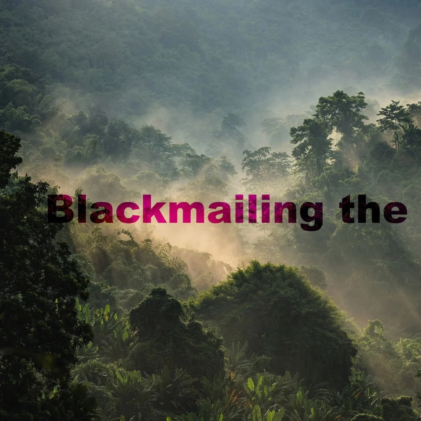 Blackmailing the Universe - Reza Monahan