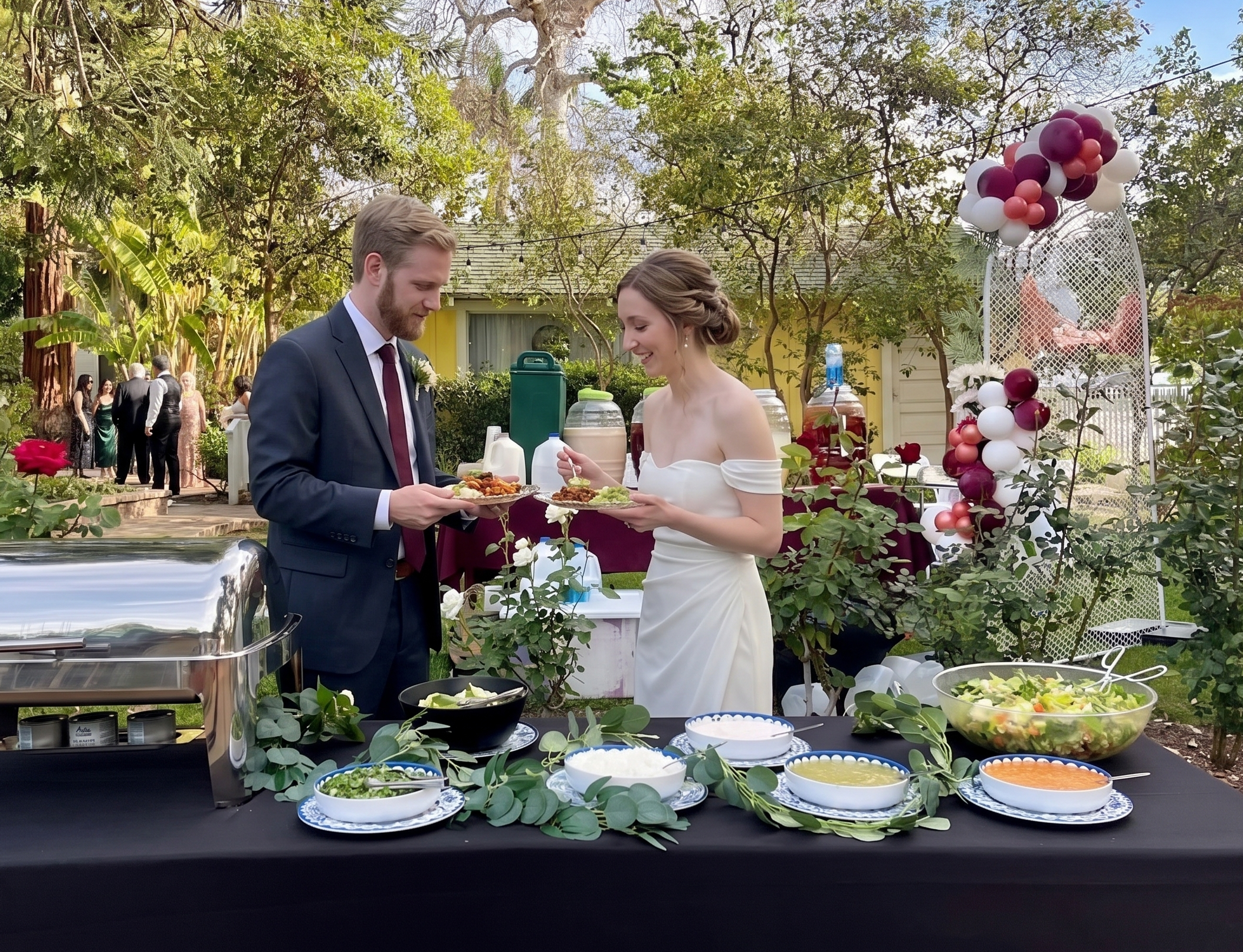 Artisan wedding taco catering with boutique manned stations serving Southern California, including Orange County and the Inland Empire