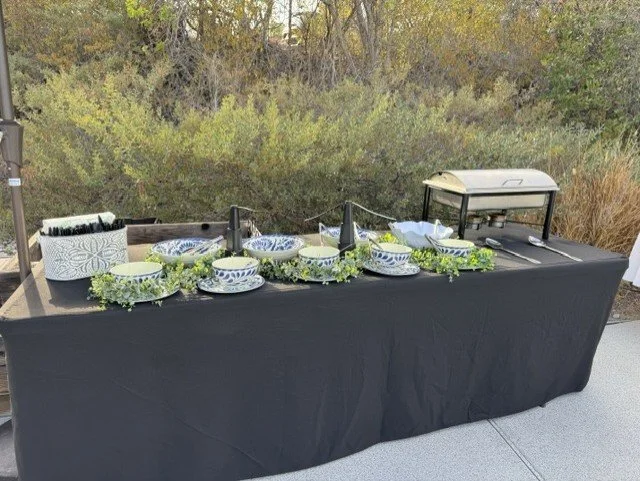 Lala Tacos Taco Bar with salsas at Birthday event in Escondido