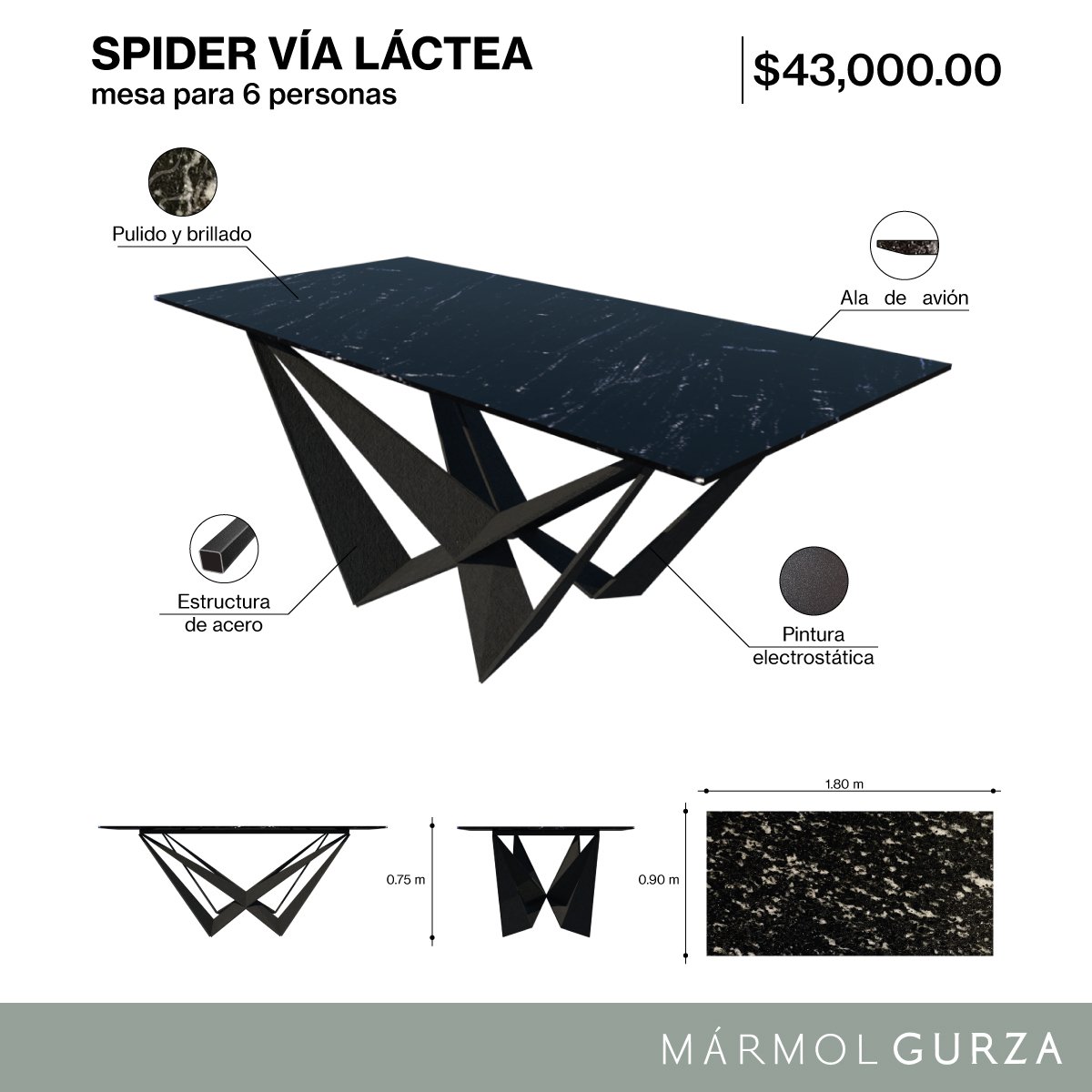 MODELO SPIDER VÍA LÁCTEA