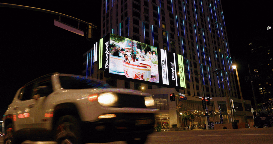 OOH // VIDEO BOARDS AT LA LIVE
