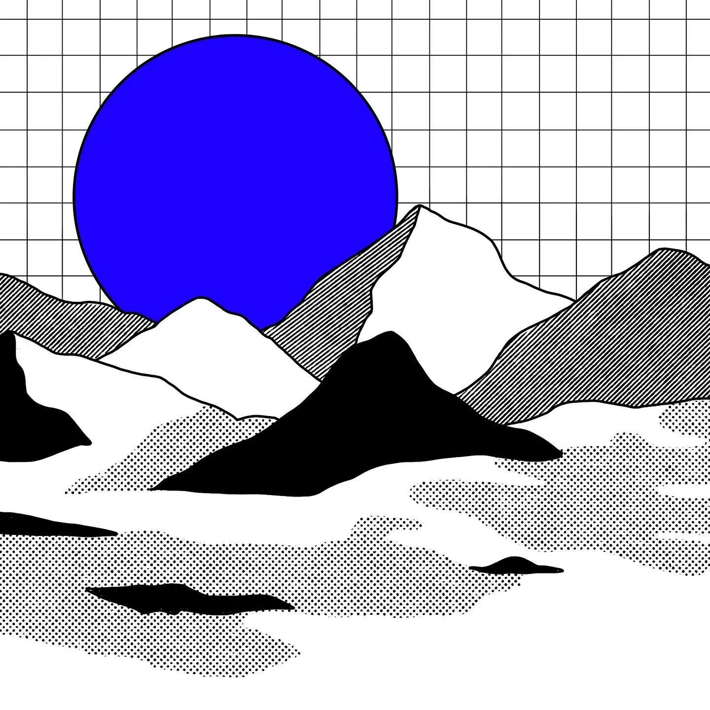 If in doubt, I always use blue.
.
.
#art #artwork #illo #illust #designinspiration #procreate #itsnicethat #illustrationdaily #doodle 
#illustrationnow #illustrationartists #digitalart #drawing #emergingartist #artcollective #illustration #blackandwh
