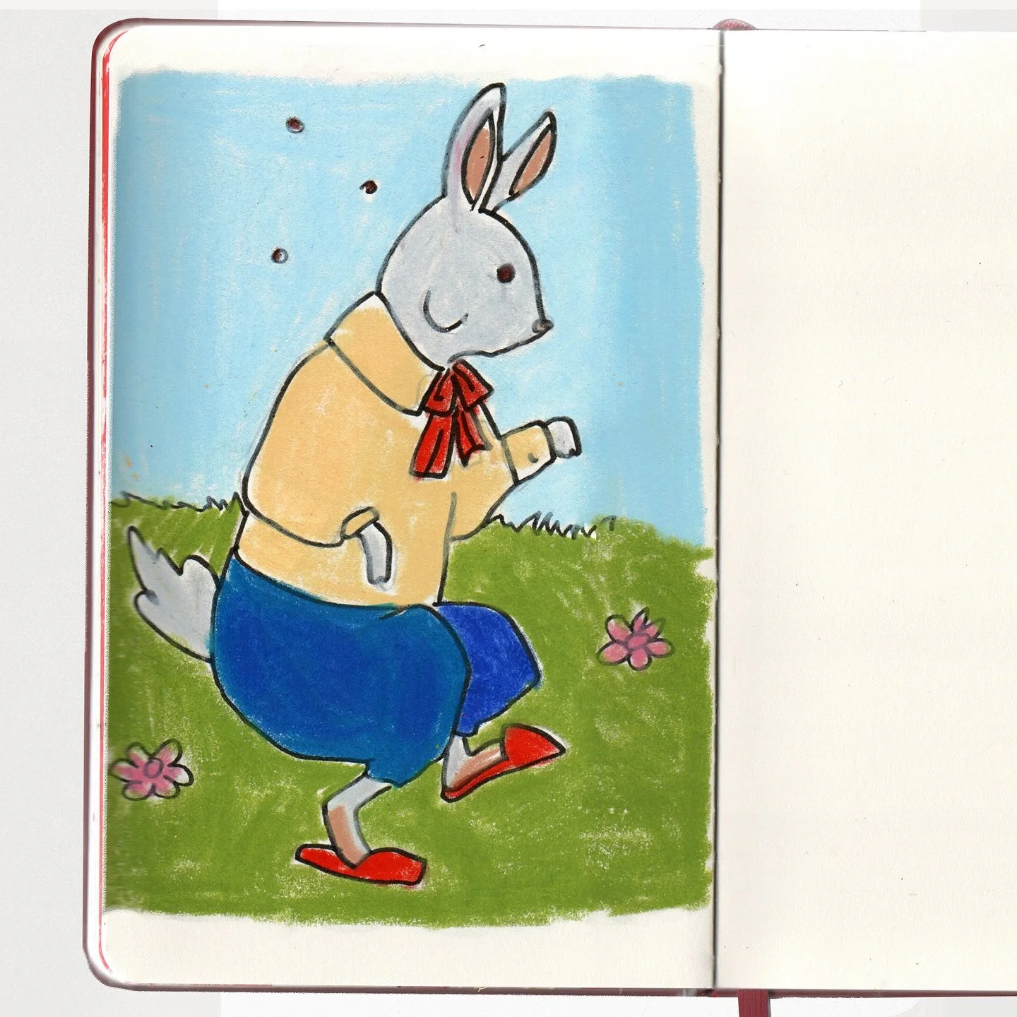 🐇 #illustration #sketchbook #childrensbookillustration
