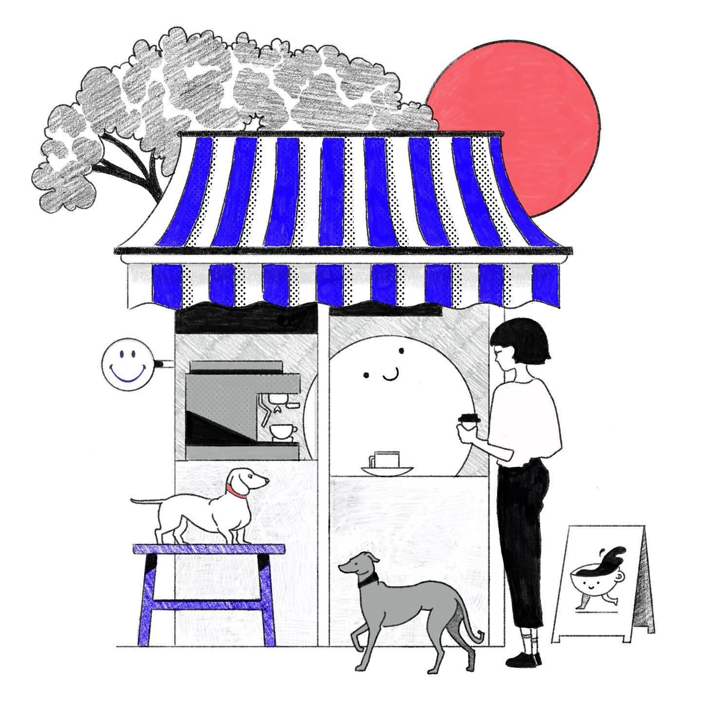 Long weekend: how it started 🌞 
.
.
.
.
#art #artwork #weekend #illustration #kiblindmagazine #emergingartist #ballpitmag #itsnicethat #buckuback