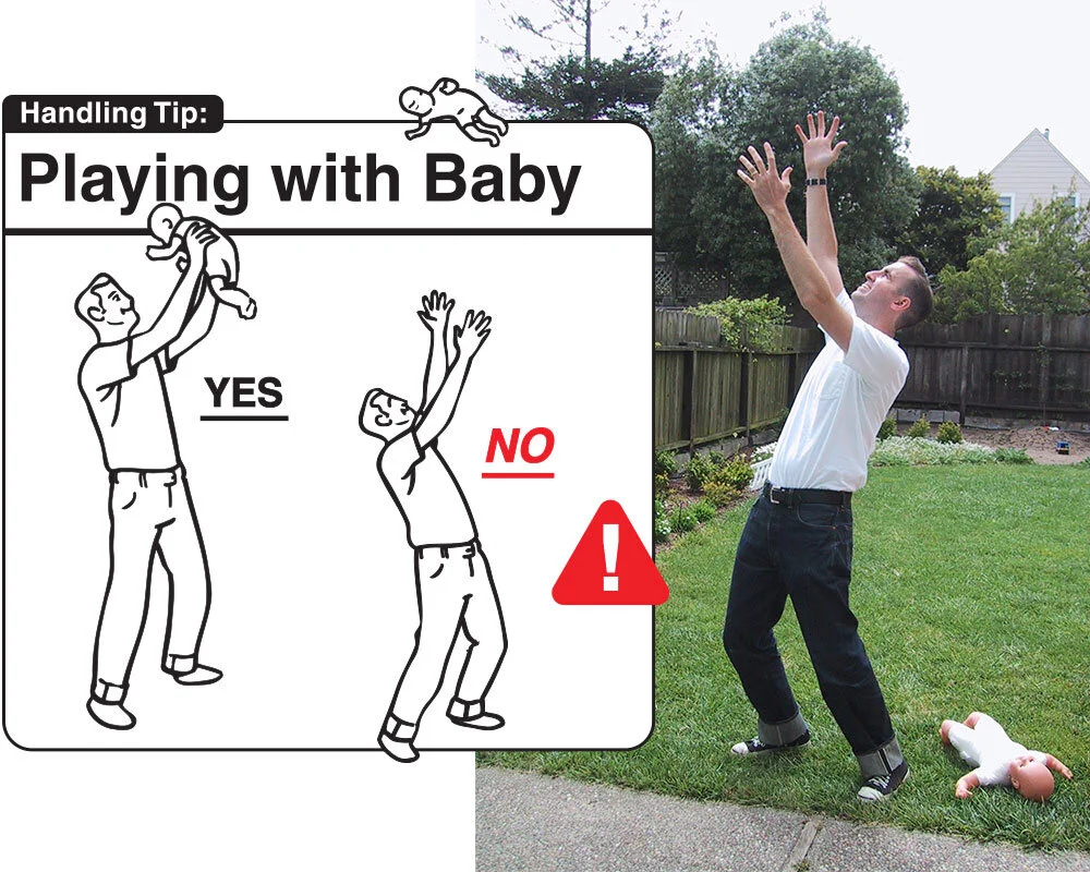 Safe baby cheap handling tips