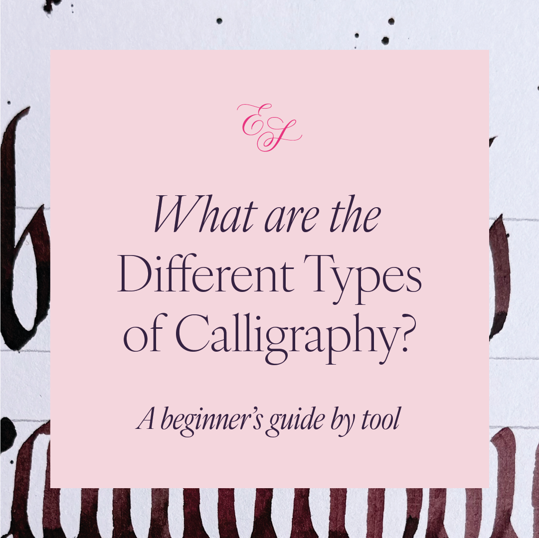 What Are the Different Types of Calligraphy? A Beginner’s Guide by Tool
