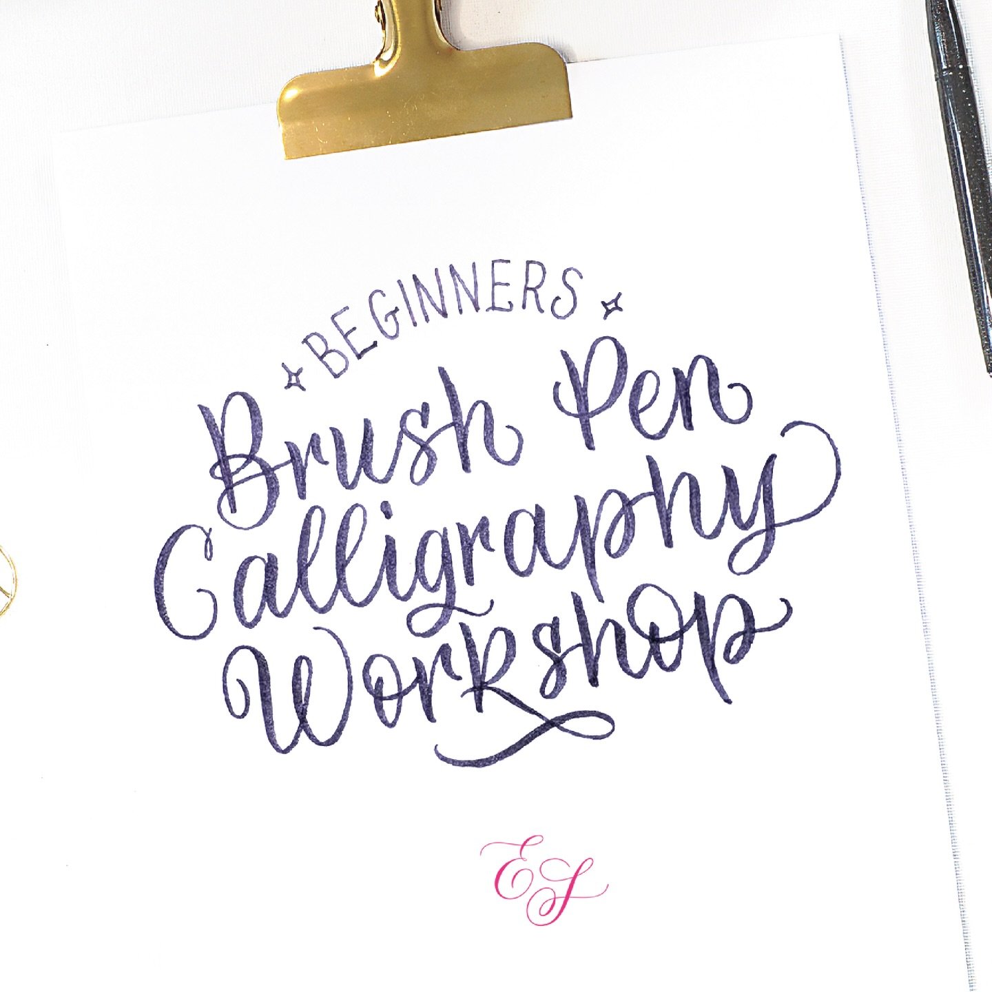 My calligraphy workshops are coming back in February and I am counting the weeks! 
If learning calligraphy is one of your New Year&rsquo;s resolutions for 2026 cut the learning curve and let me help you get started with confidence and clear instructi