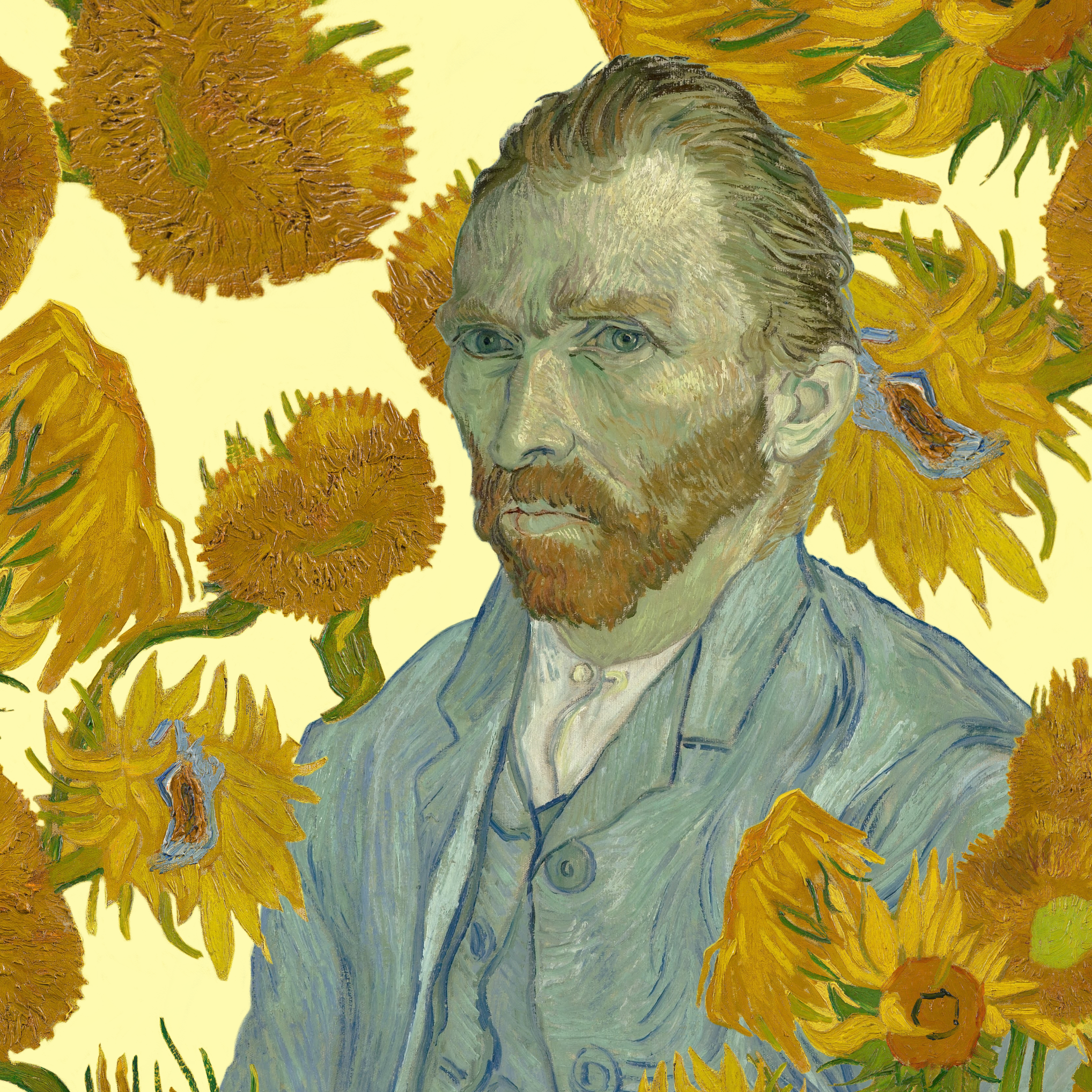 van gogh dead sunflowers