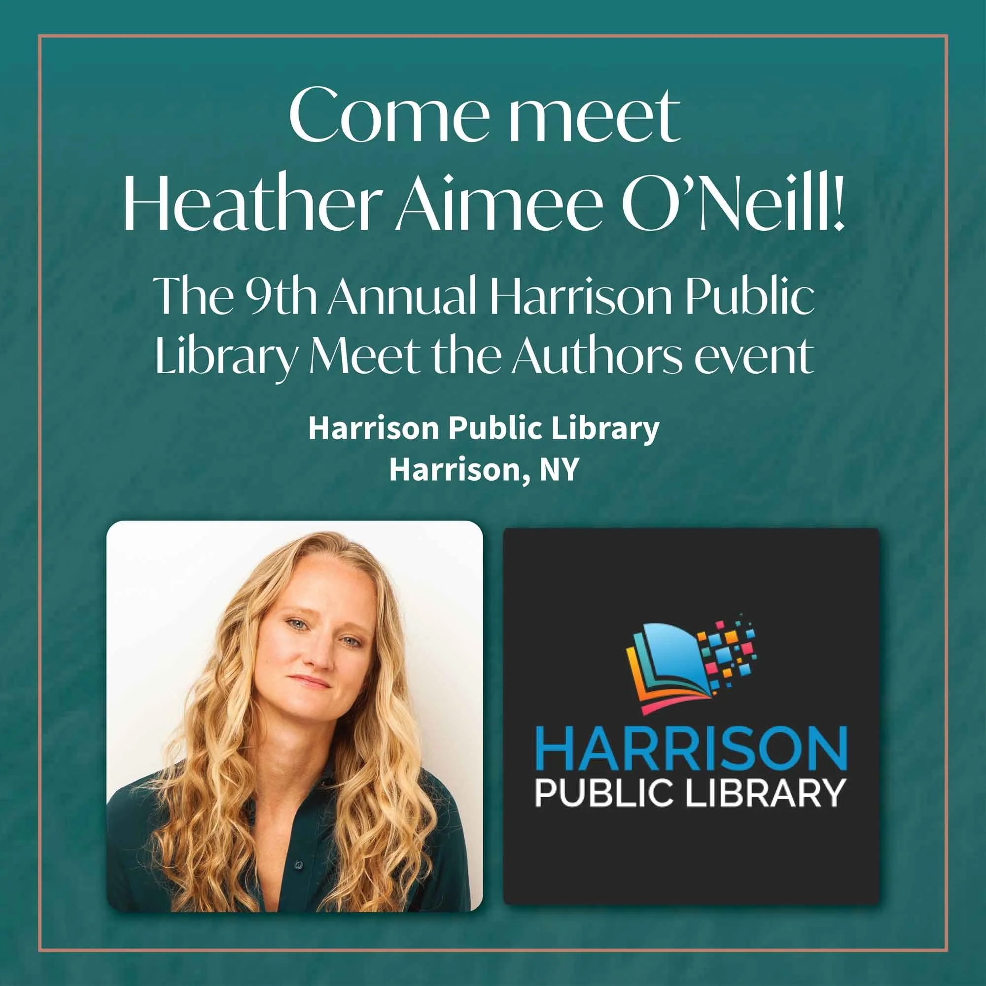 Harrison Public Library: 9th Annual Meet the Authors Event