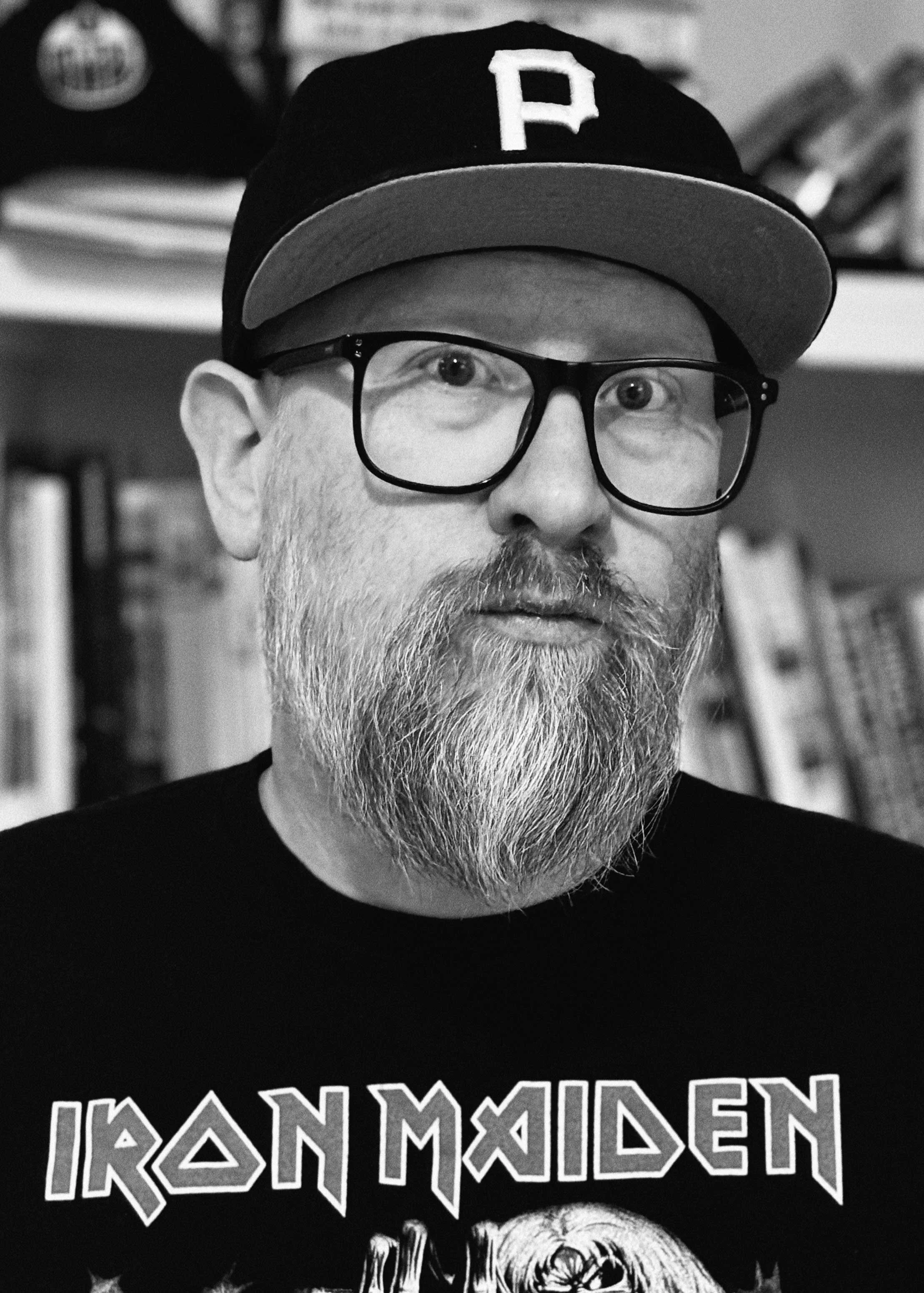 Nigel Hood, Edmonton based graphic designer, principal of Hotel Graphic Design Co.