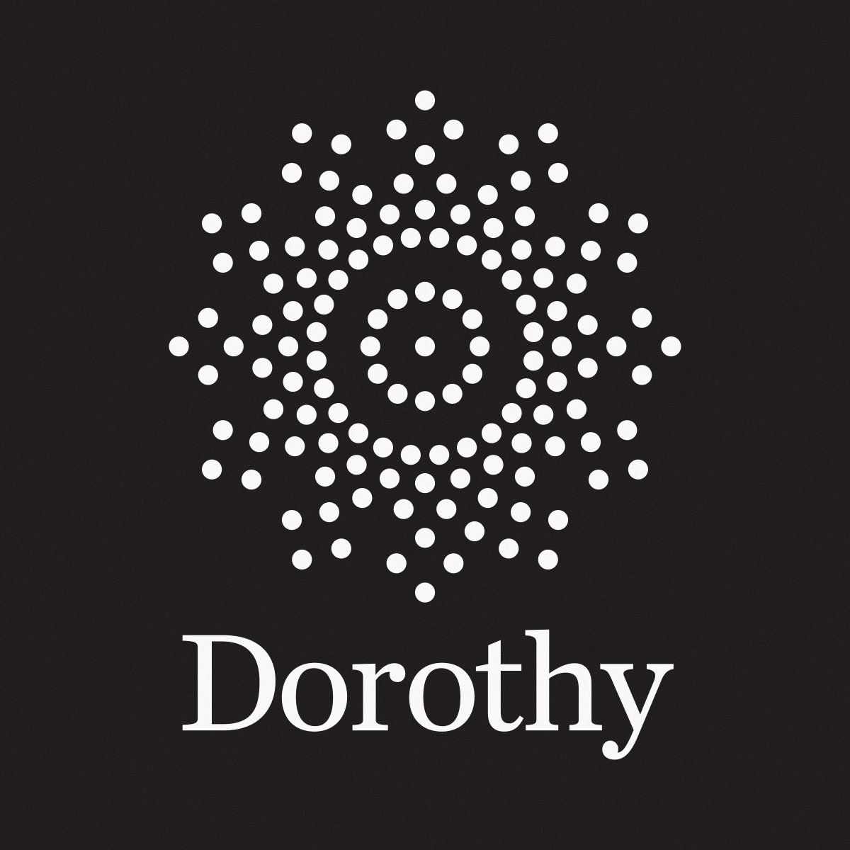 Dorothy logo for context-driven community logo design and identity study for abandoned prairie towns in Alberta by Edmonton graphic designer Nigel Hood