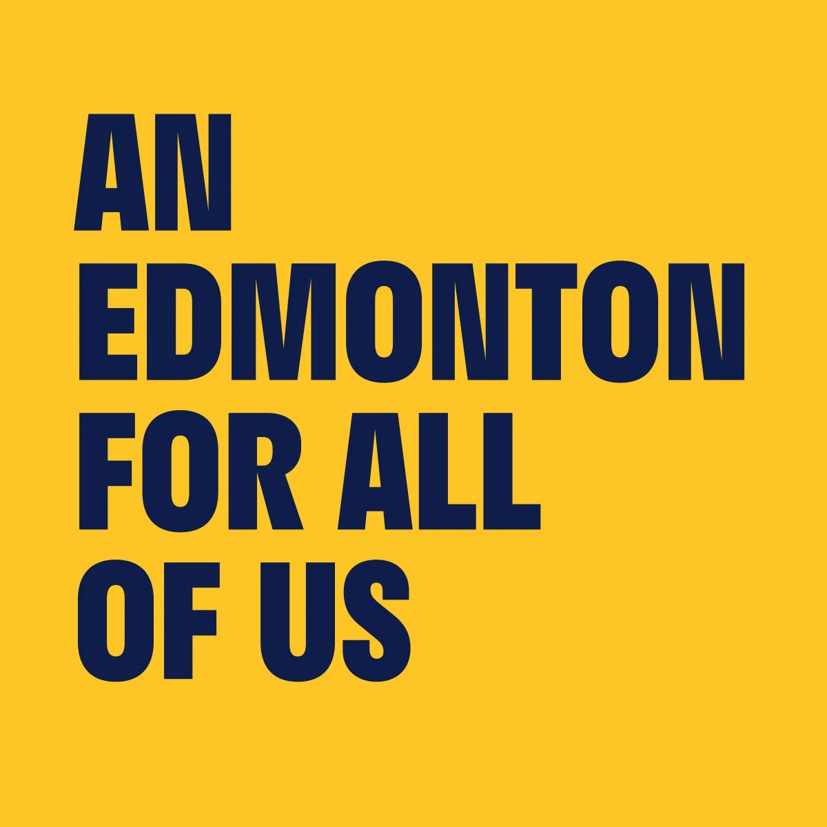 Tagline and identity system for Amarjeet Sohi's 2021 Edmonton mayoral race by Nigel Hood