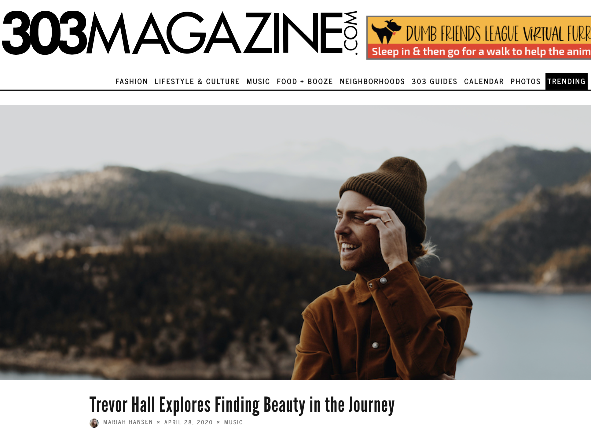 Trevor Hall Explores Finding Beauty in the Journey