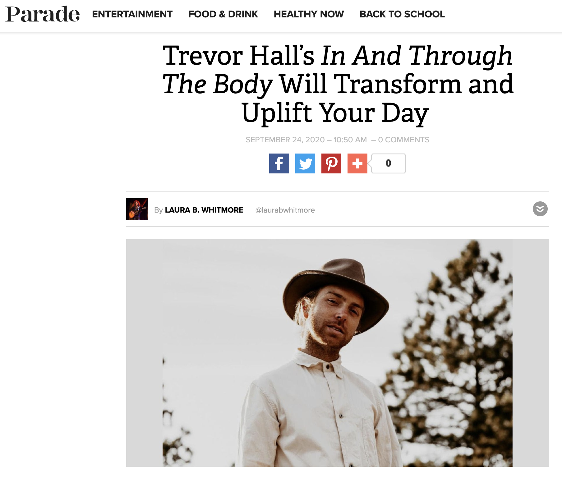 PARADE l IN AND THROUGH THE BODY Premiere