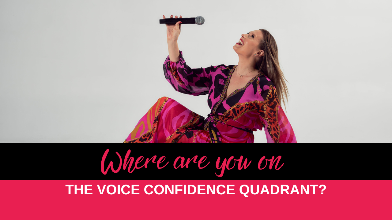 Where are you on the Voice Confidence Quadrant?