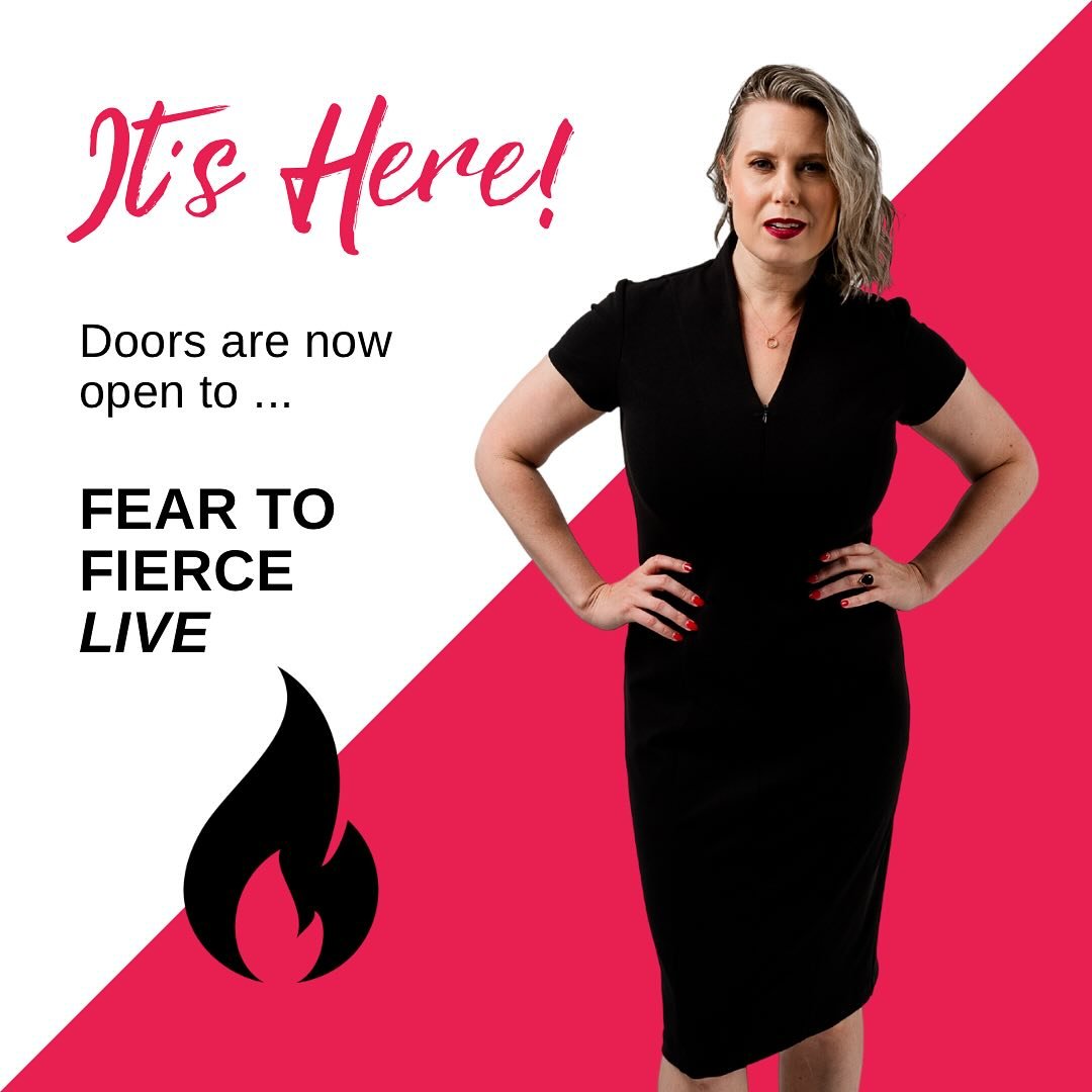 IT&rsquo;S BEEN A LONG TIME COMING!!

I&rsquo;m hosting a LIVE round of my FEAR TO FIERCE course to help you have a big speaking breakthrough in just 4-weeks.

It&rsquo;s unlike anything out there because it combines&nbsp;deep inner work&nbsp;with&nb