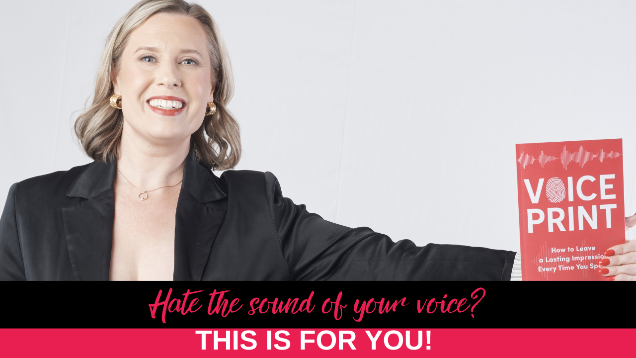 Hate the sound of your voice? This is for you! 