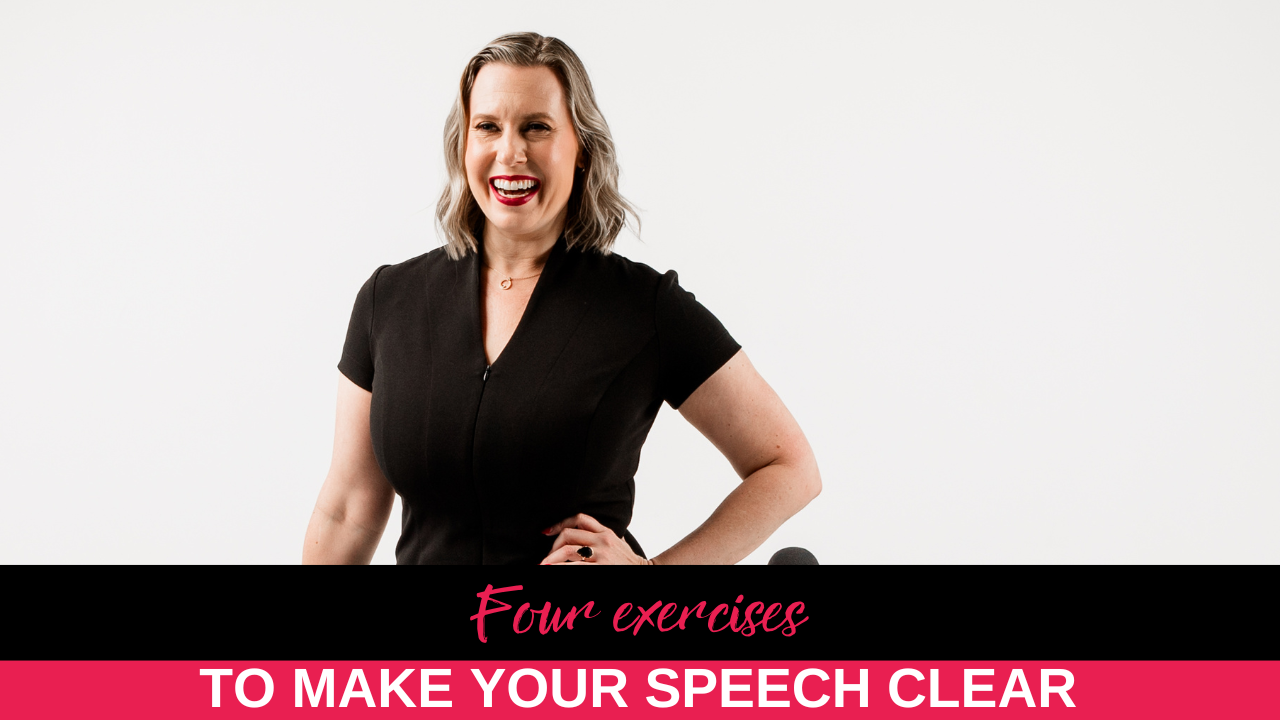 Four exercises to make your speech clear