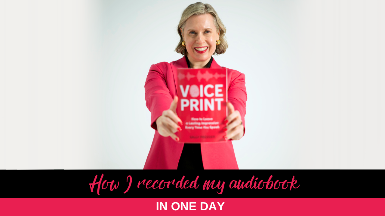 How I recorded my audiobook in one day
