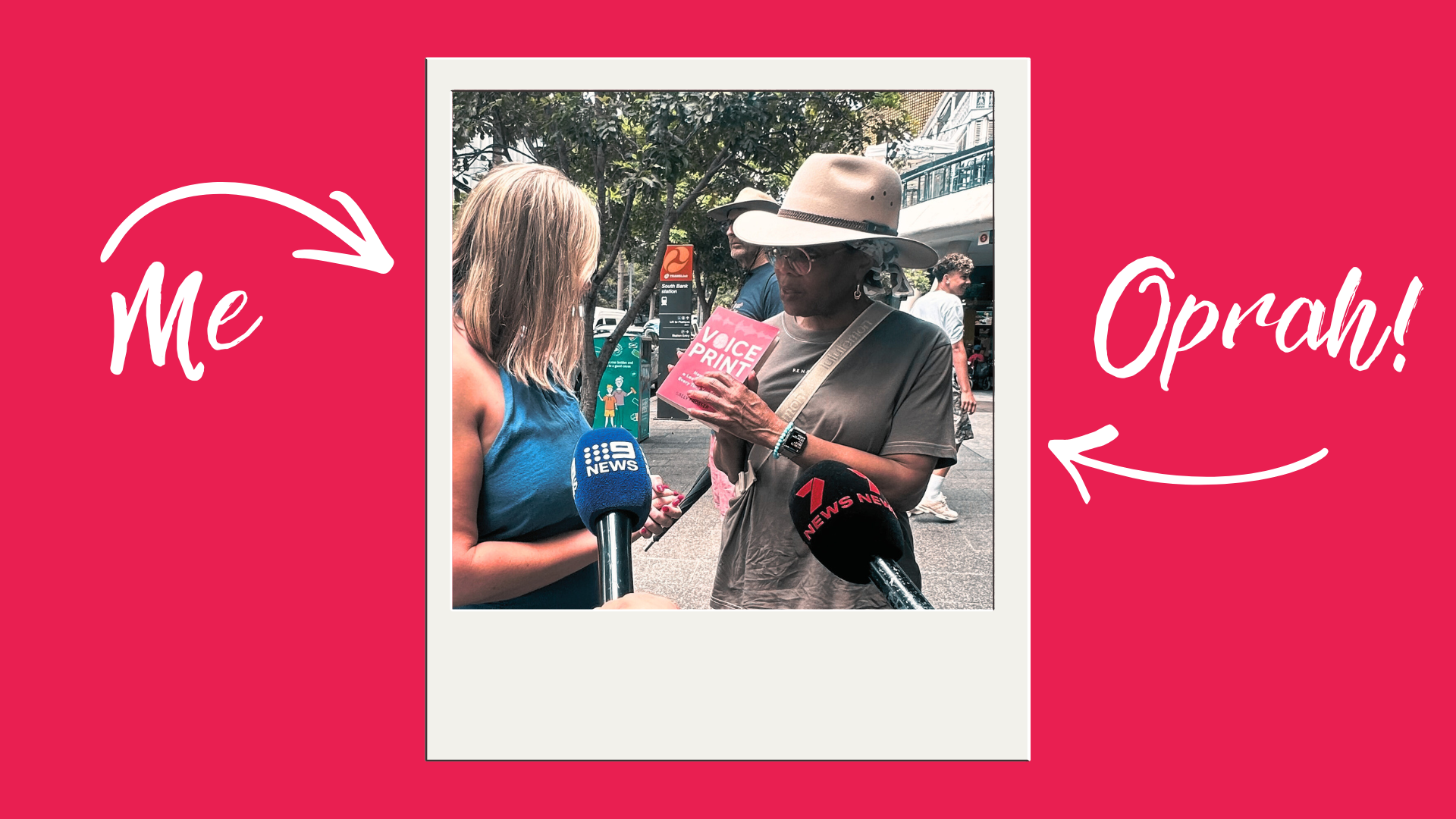 Oprah receives Voiceprint