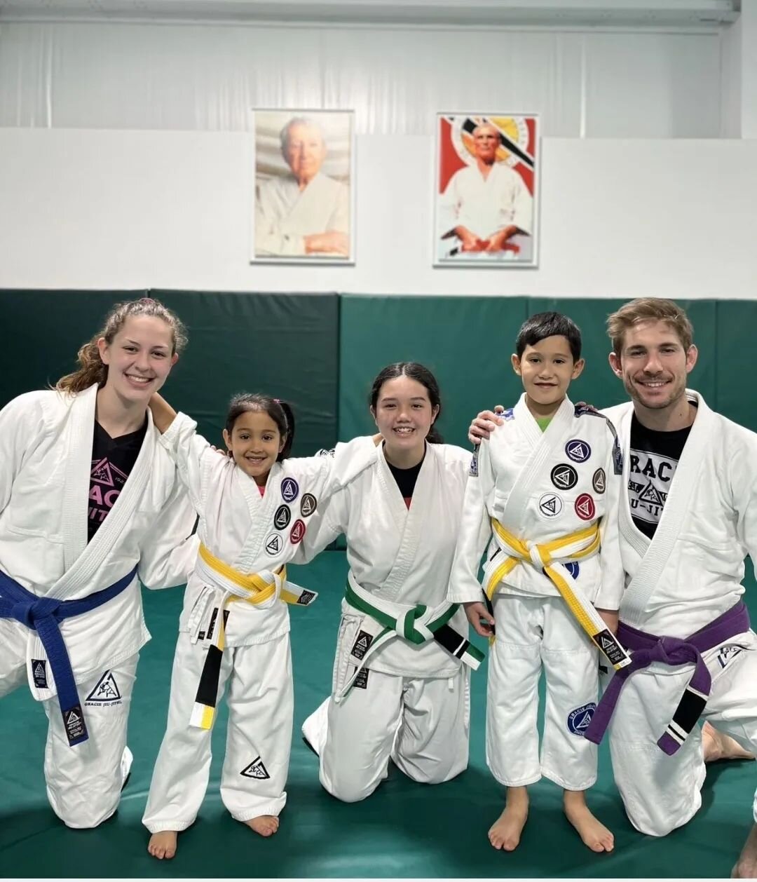 Congratulations to Ramon &amp; Diana on getting their white-yellow belts! 🎉

#graciejiujitsu #gracietulsa #graciebullyproof #beltpromotion #whiteyellowbelt #tulsajiujitsu