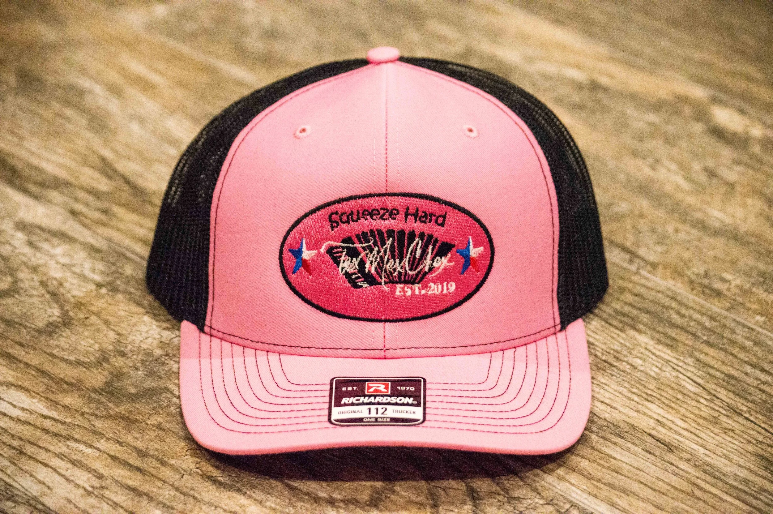 Squeeze Hard - Hot Pink w/ Blk