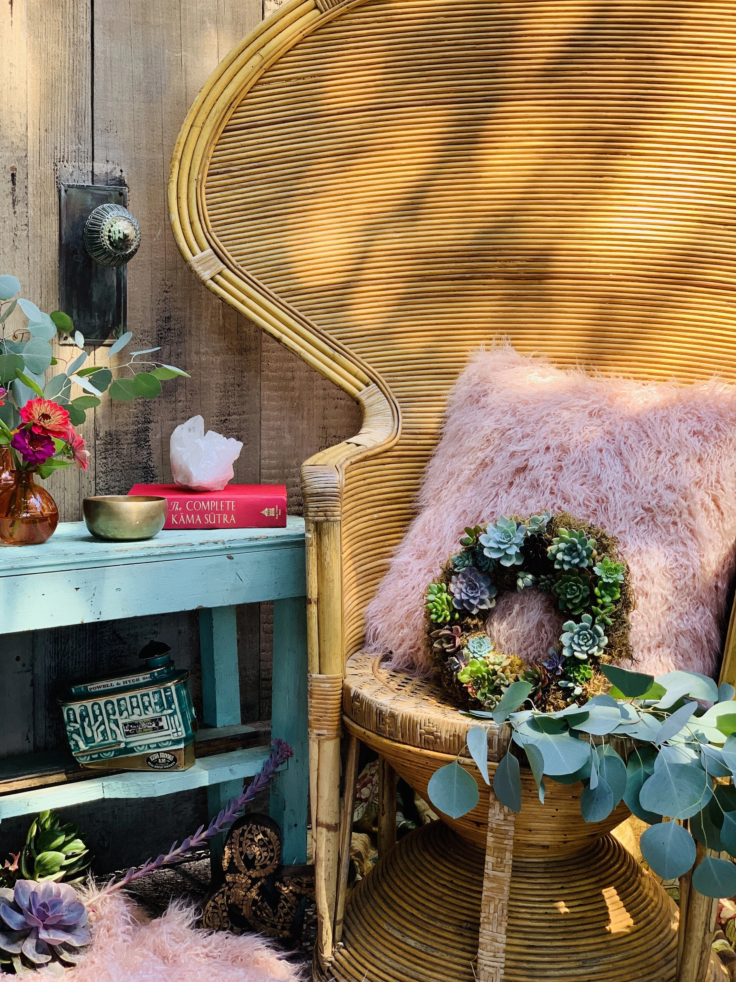 Tessa Blush Pillow &amp; Throw