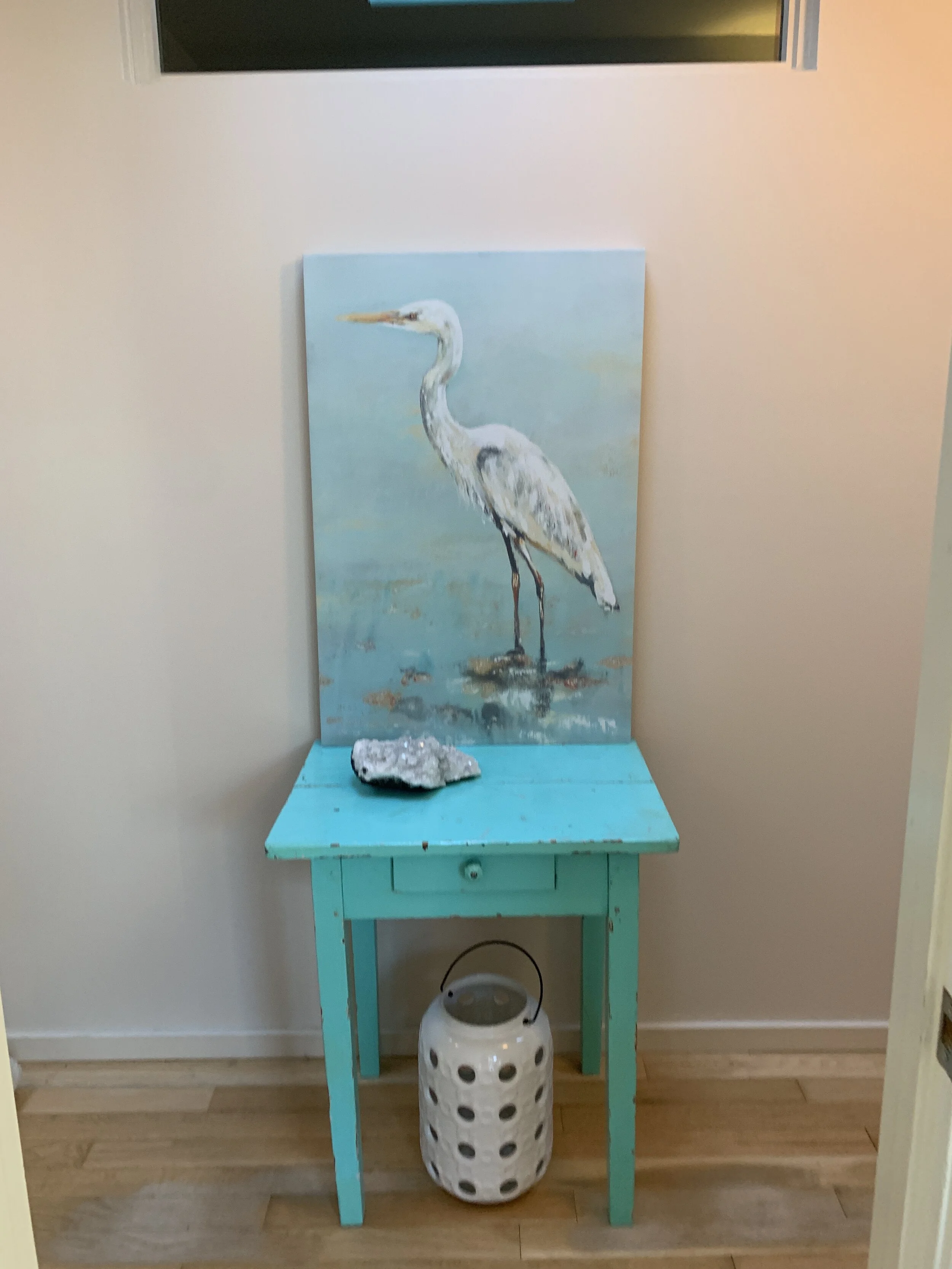 Sanctuary Crane Painting