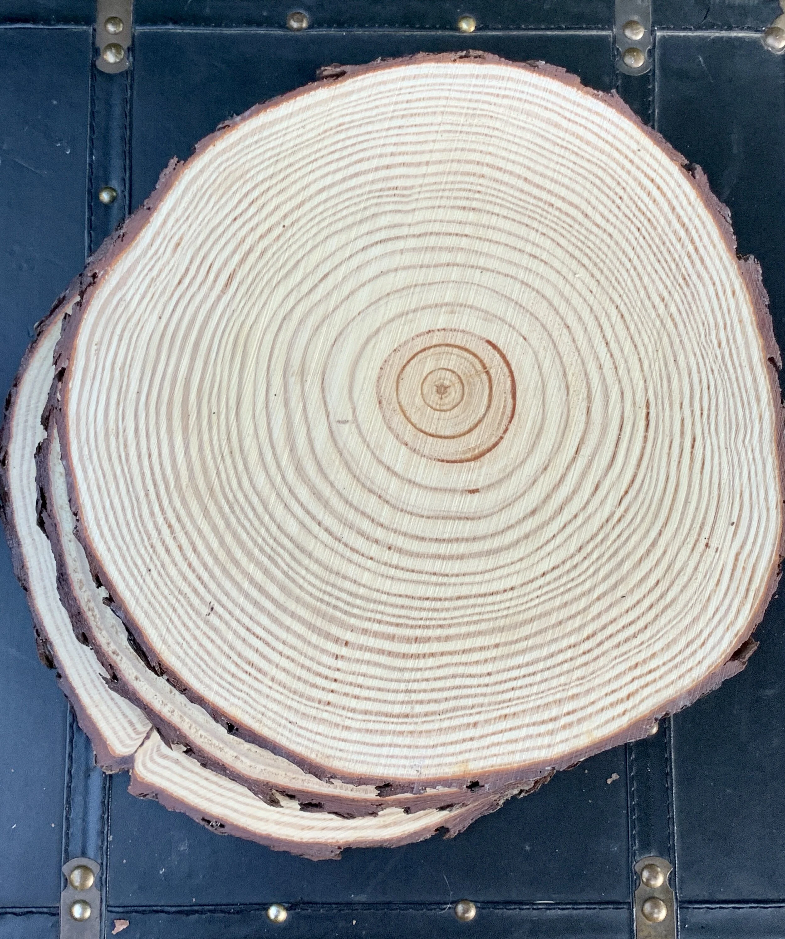 Rustic Wood slices Centerpiece Slab