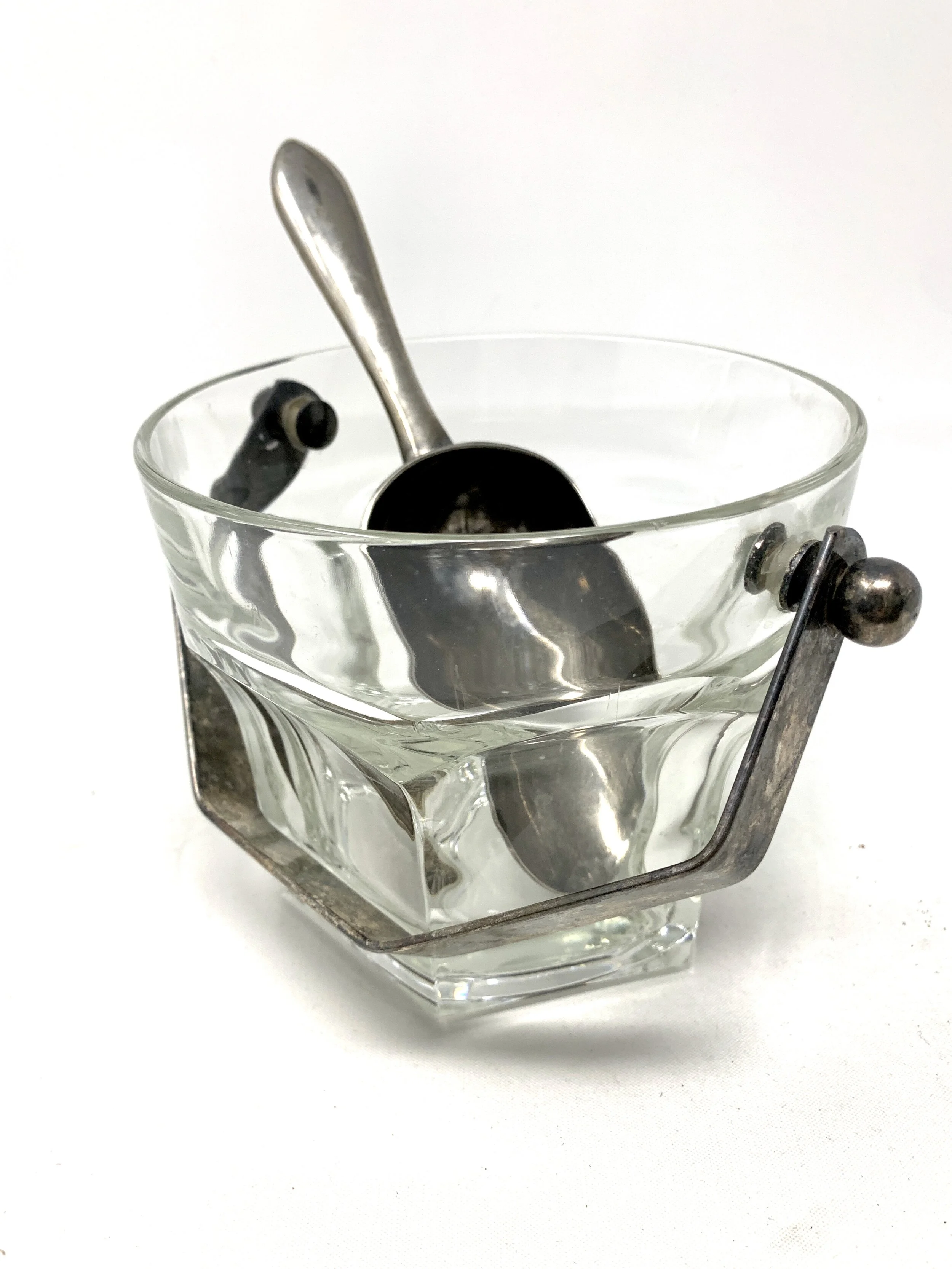 Hadley Crystal Ice Bucket