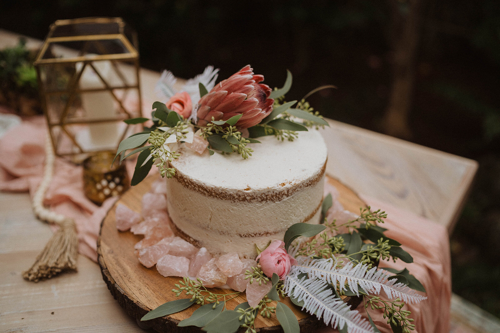 galentine's party_naked cake_boho wedding_ wedding decor_california central coast_ carmel valley weddings_ sweetheart table_redwoods.jpg