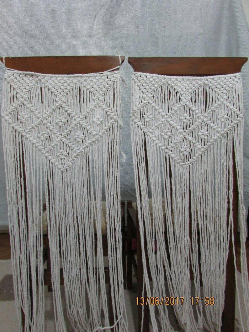 Macrame Chair Decor Pai