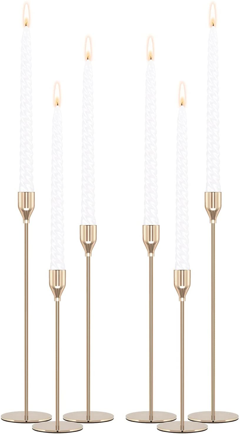 Minimalist Gold Candle Holders 