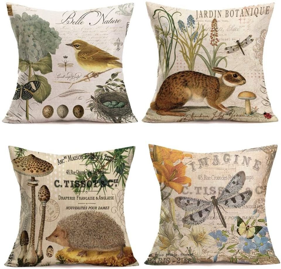 Vintage Animal Pillows