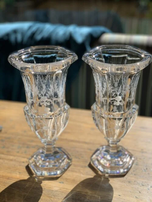 Tiffany Biedermeir Vase