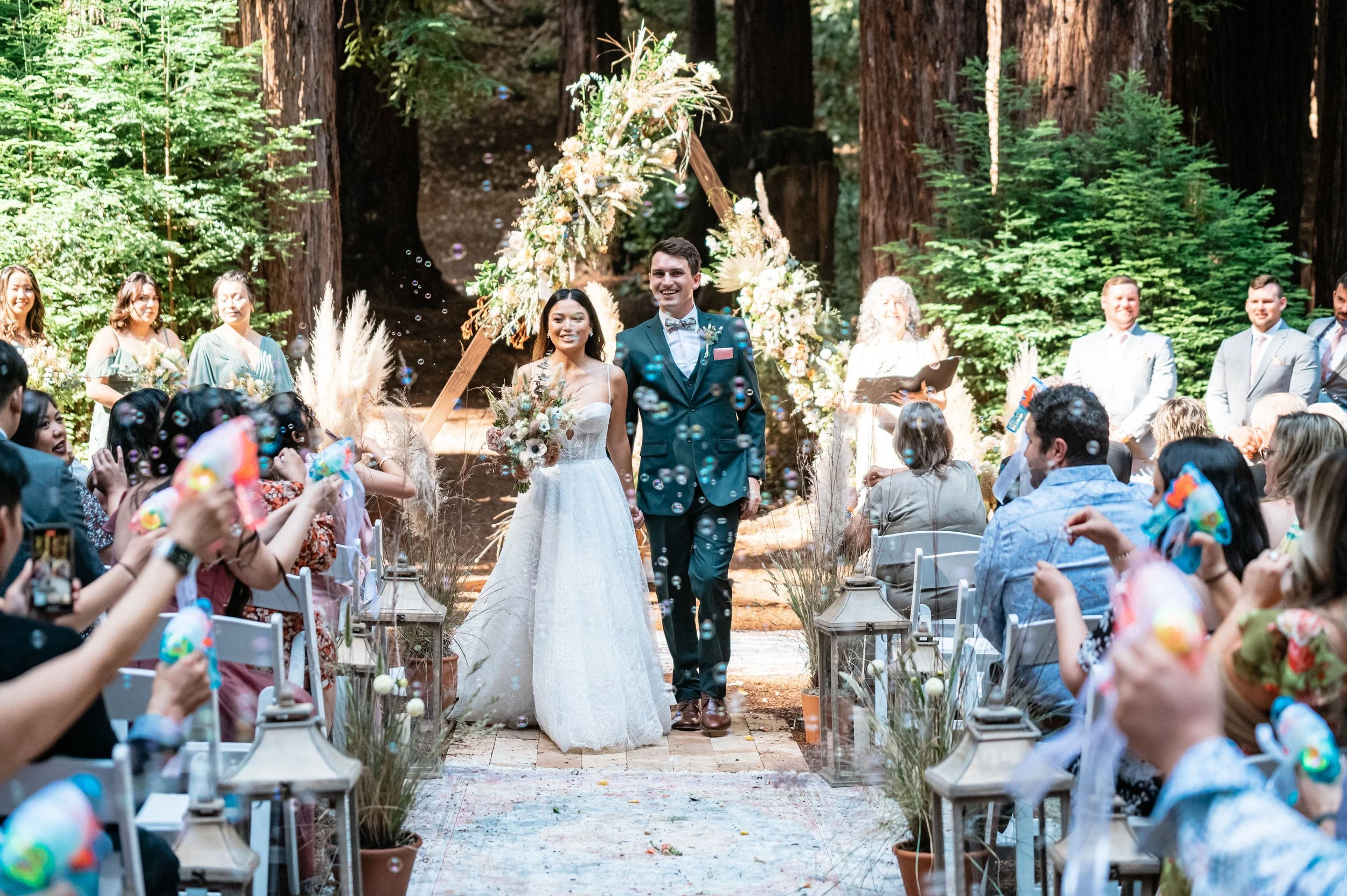 Oxford and Atlas Triangle Wedding Arches