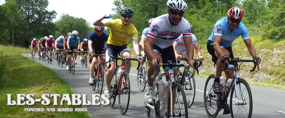 Cycling at Les Stables