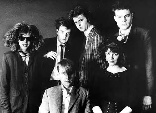 Kit Hollerbach, Richard Vranch, Jeremy Hardy, Paul Merton, Josie Lawrence, Neil Mullarkey.