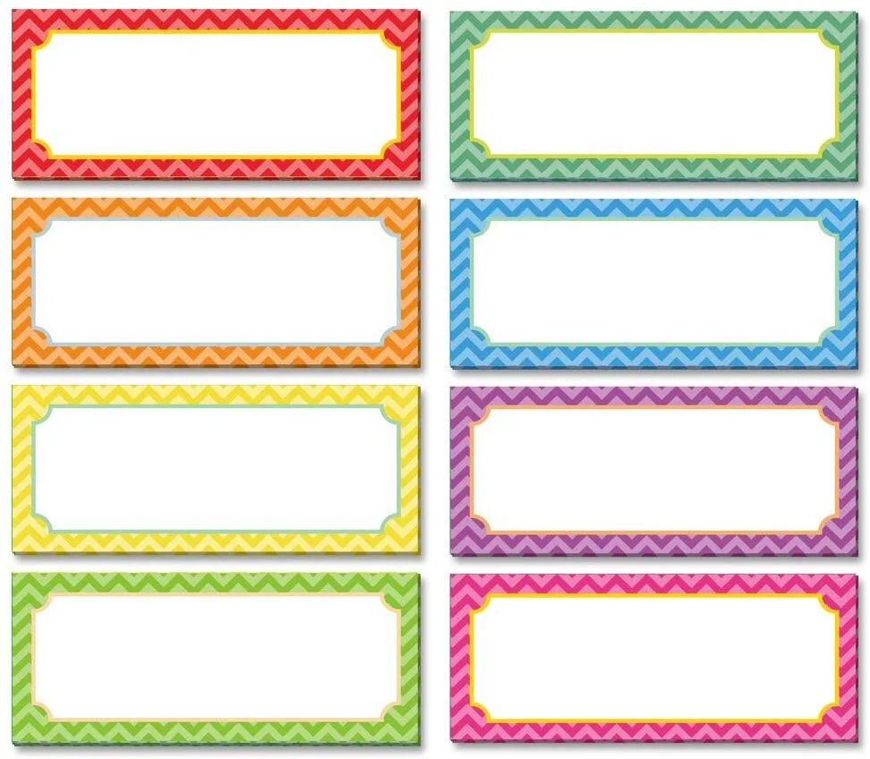 Magnetic Dry Erase Labels